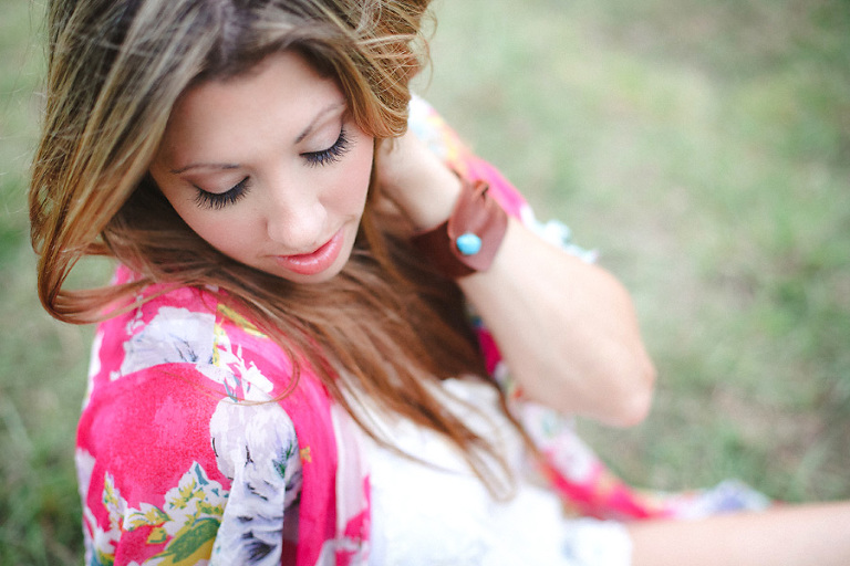 Bohemian styled summer portrait session