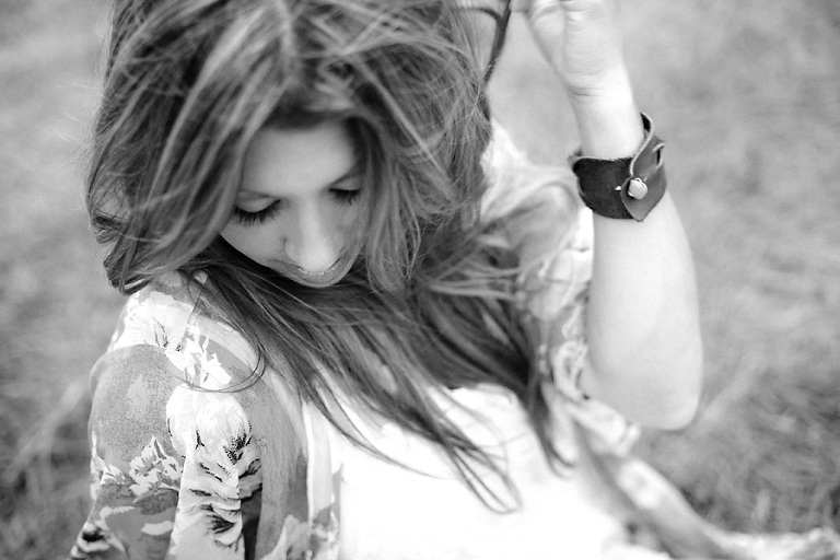 Bohemian styled summer portrait session