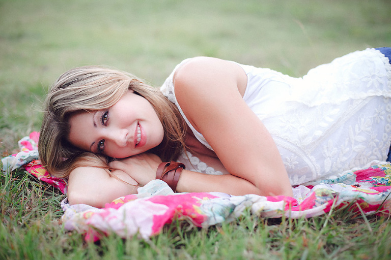 Bohemian styled summer portrait session
