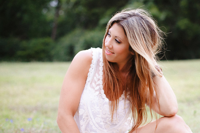 Bohemian styled summer portrait session