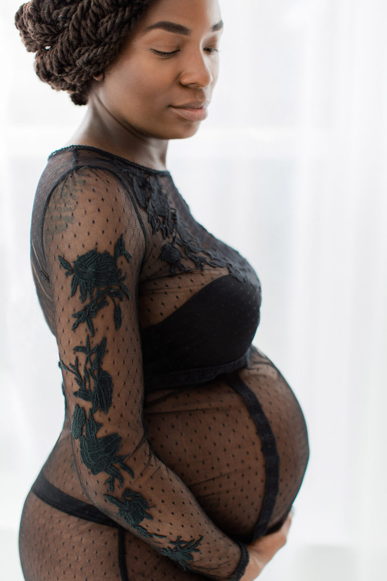 Maternity Boudoir Session