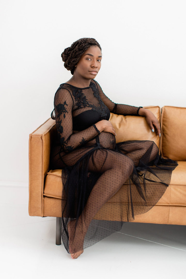 Maternity Boudoir Session