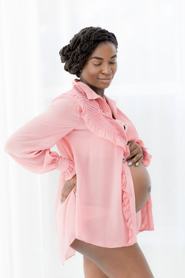 Maternity Boudoir Session