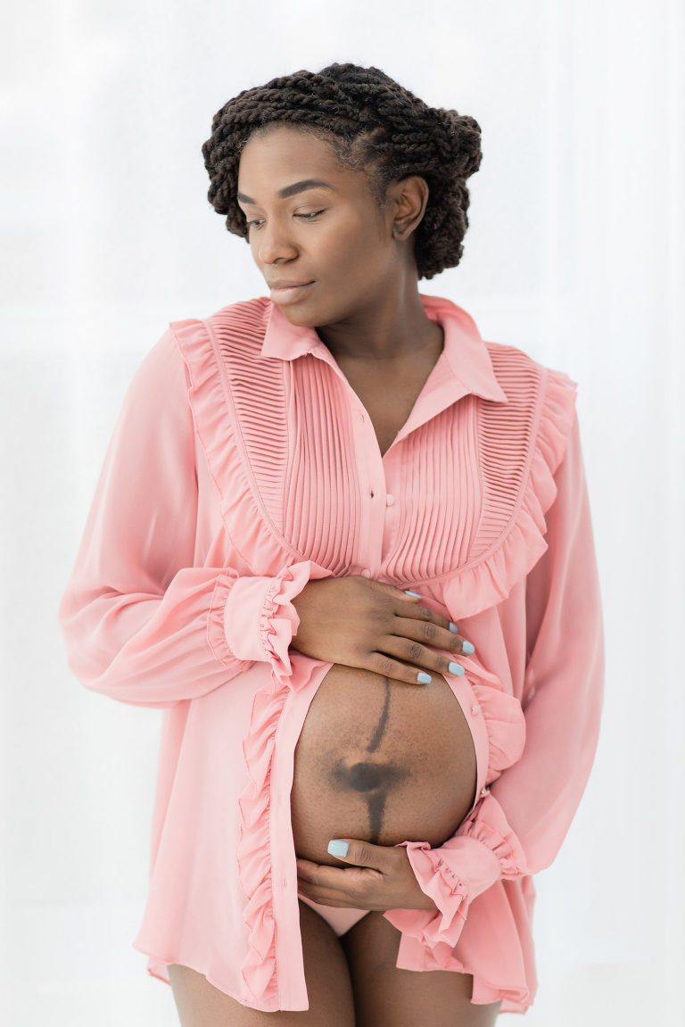 Maternity Boudoir Session