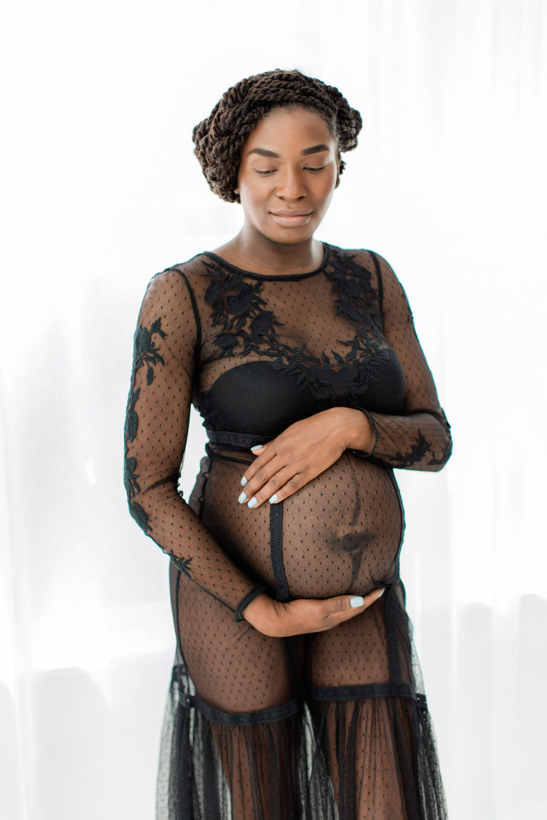 Maternity Boudoir Session